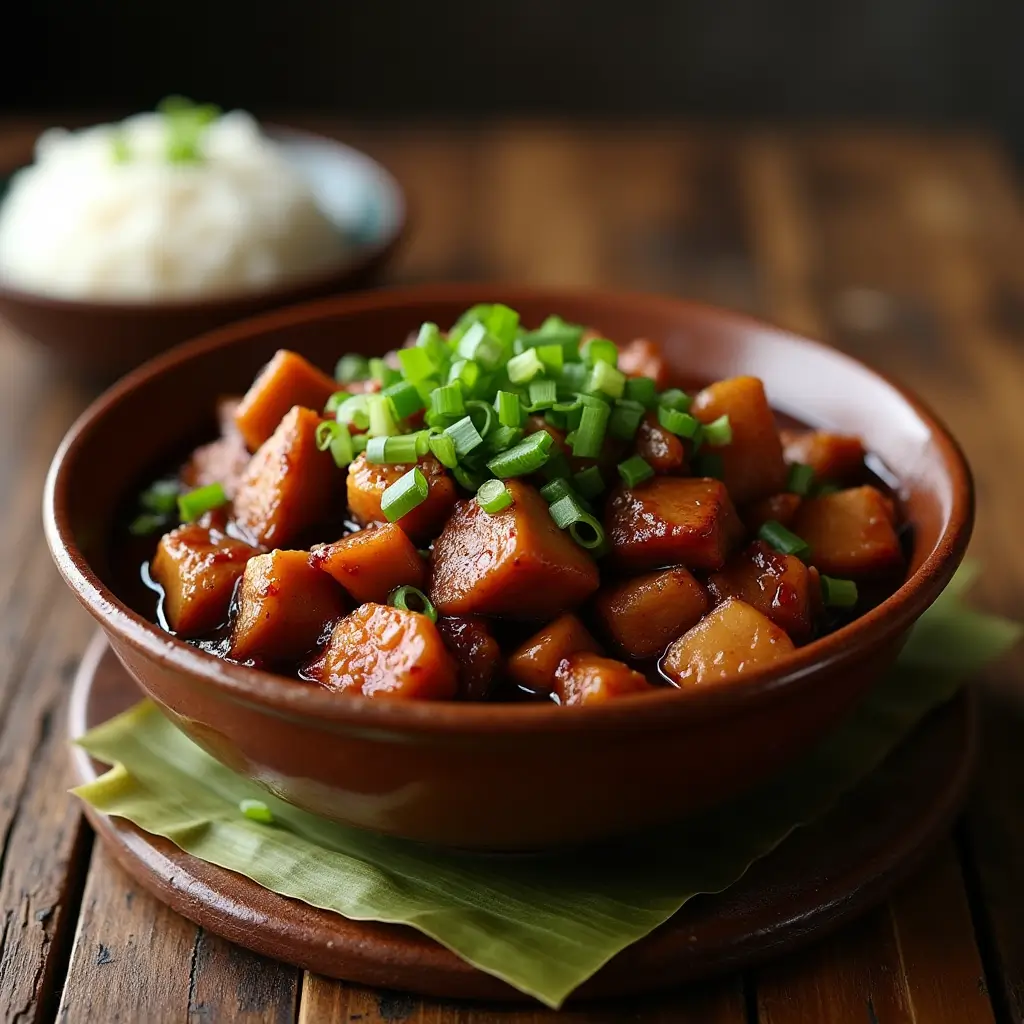 Filipino pork adobo
