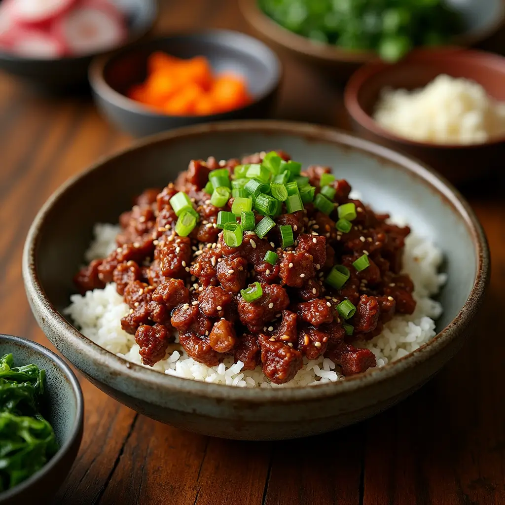 Ground Beef Bulgogi